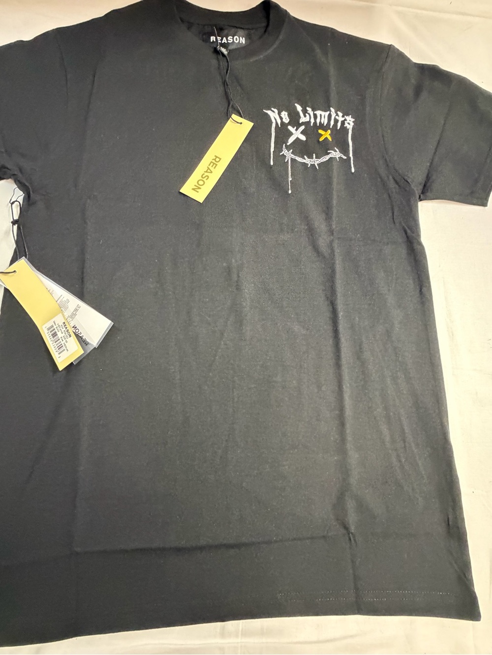 Reason Black No Limits Graphic Short Sleeve Tee